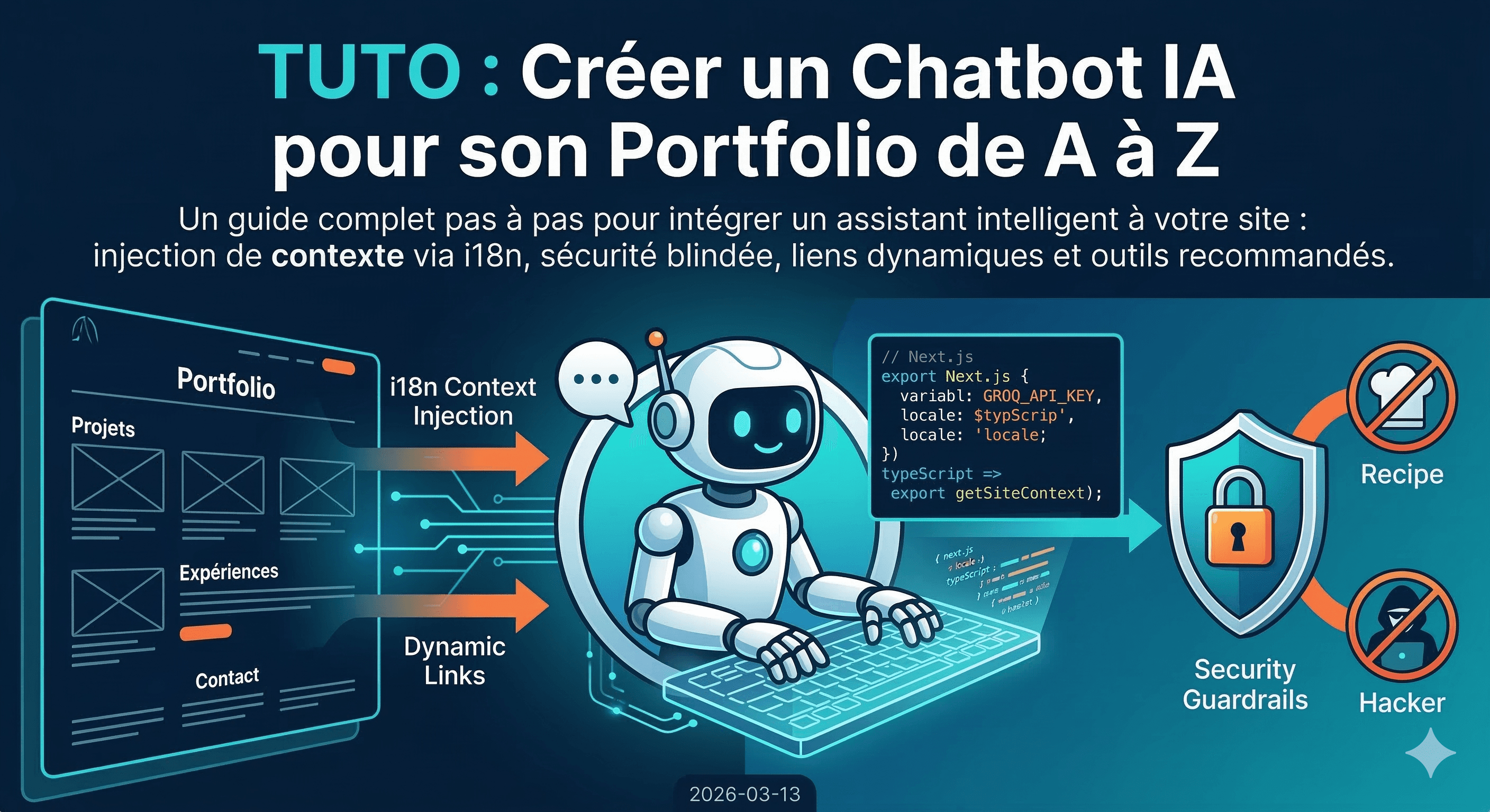 TUTO : Créer un Chatbot IA pour son Portfolio de A à Z